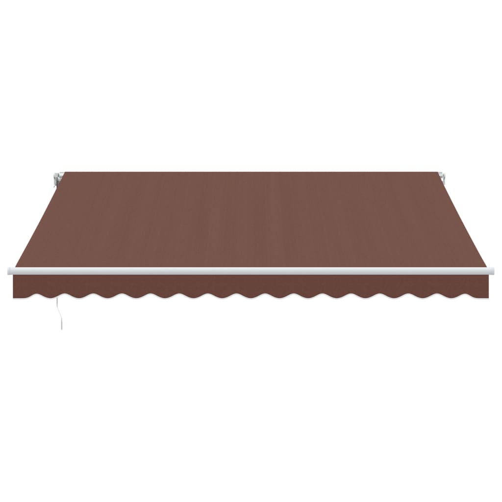 Tenda da Sole Retrattile Automatica Marrone 400x350 cm | homemem39