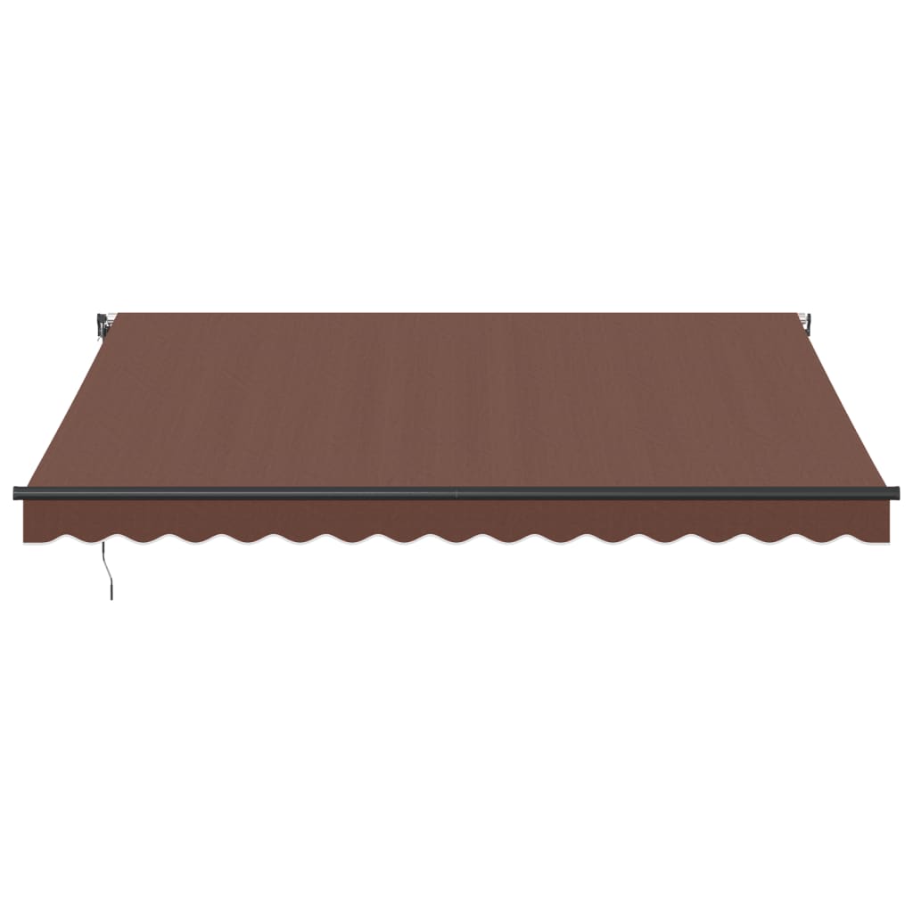 Tenda da Sole Retrattile Automatica Marrone 400x350 cm | homemem39