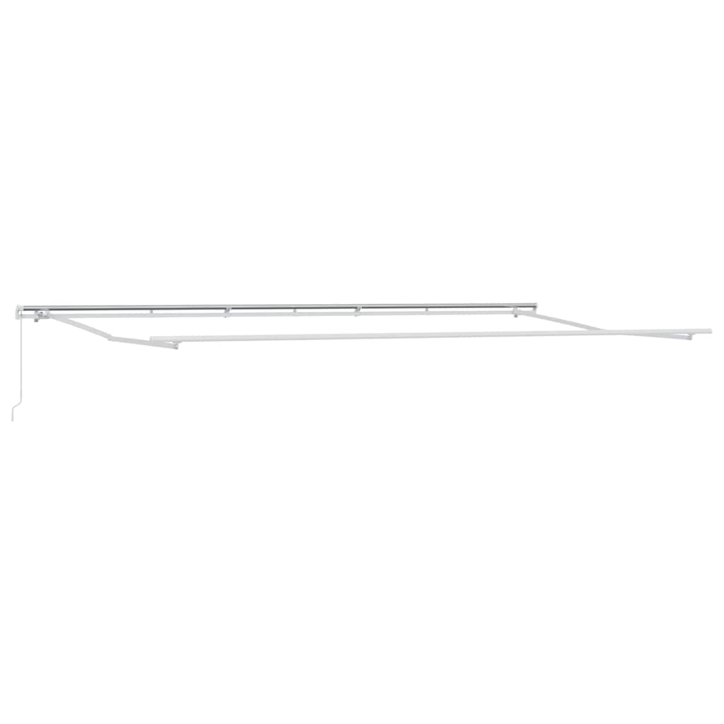 Tenda Retrattile Manuale 600x300 cm Marrone | homemem39