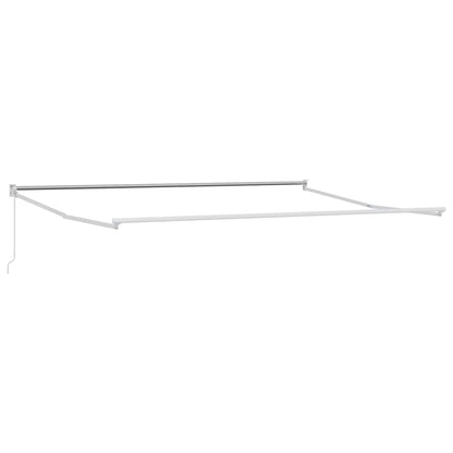 Tenda Sole Retrattile Manuale 500x300 cm Marrone | homemem39
