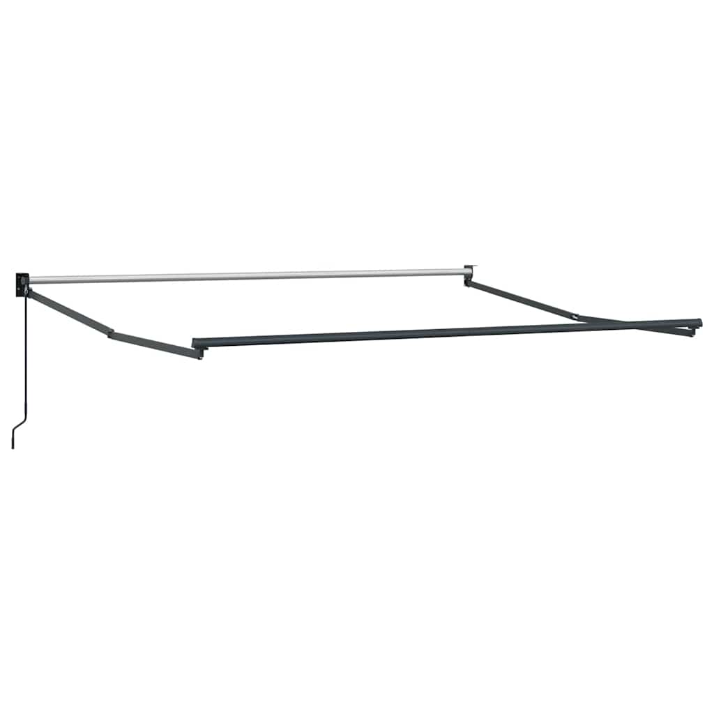 Tenda Sole Retrattile Manuale 300x250 cm Marrone | homemem39