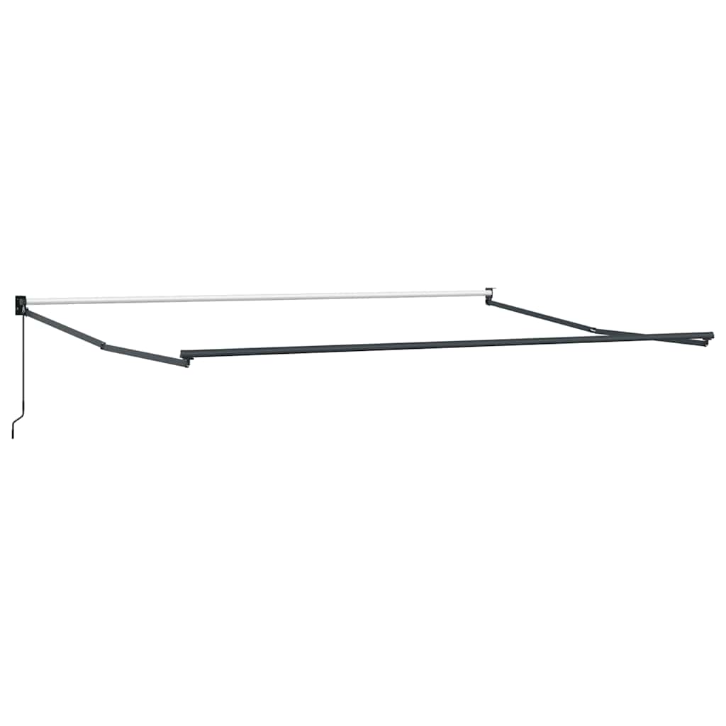 Tenda Sole Retrattile Manuale 450x300 cm Marrone | homemem39