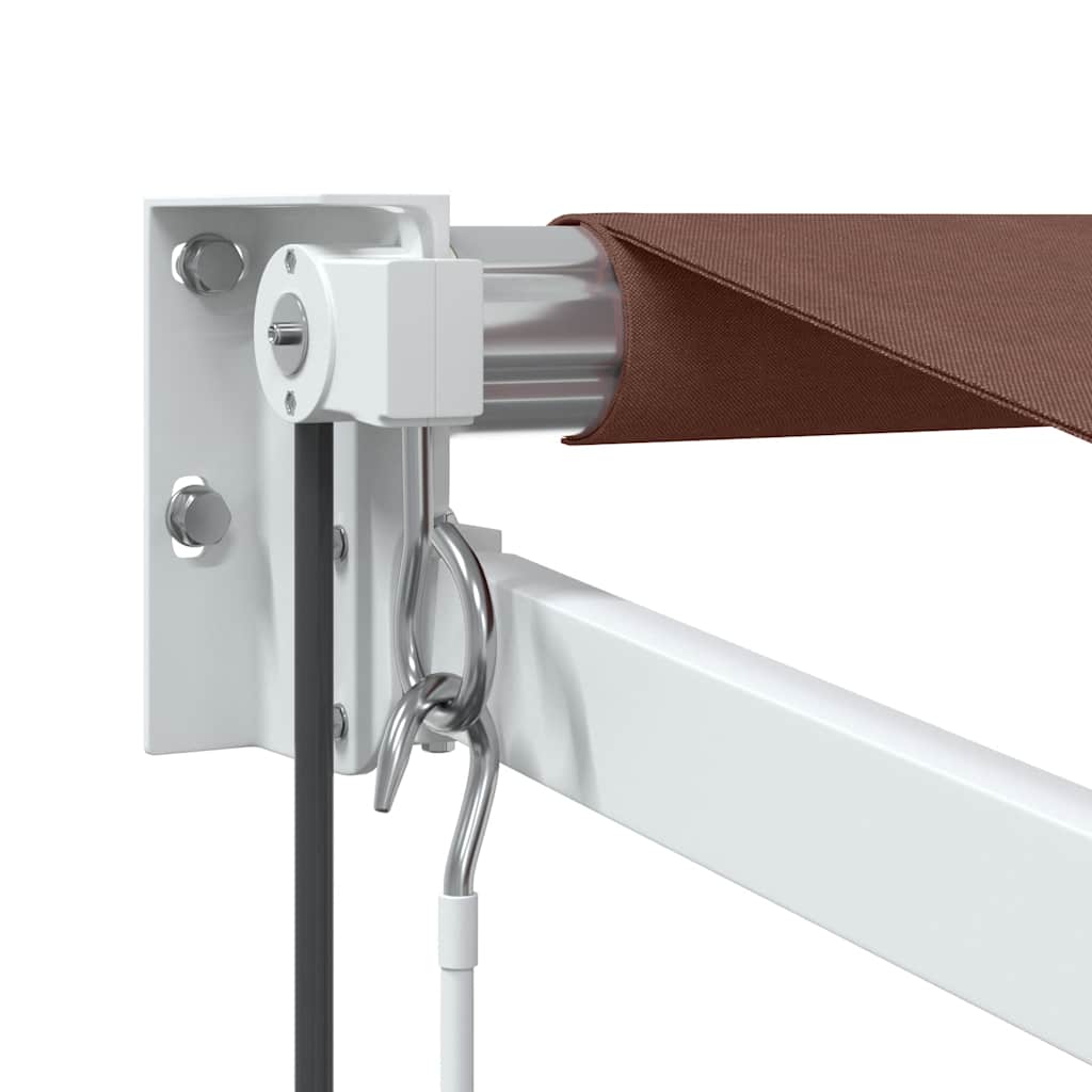 Tenda da Sole Retrattile Automatica Marrone 350x250 cm