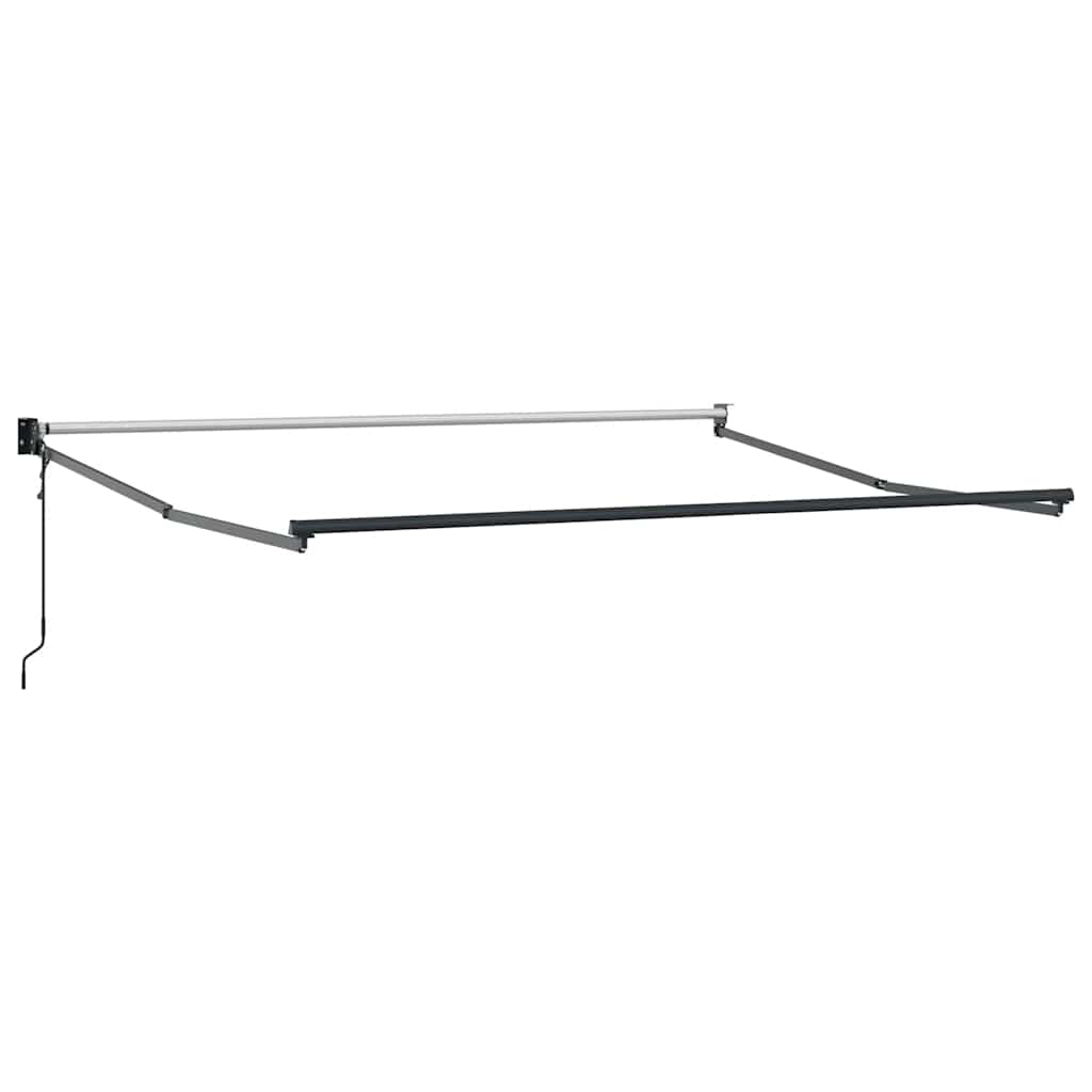 Tenda da Sole Retrattile Automatica Marrone 300x250 cm