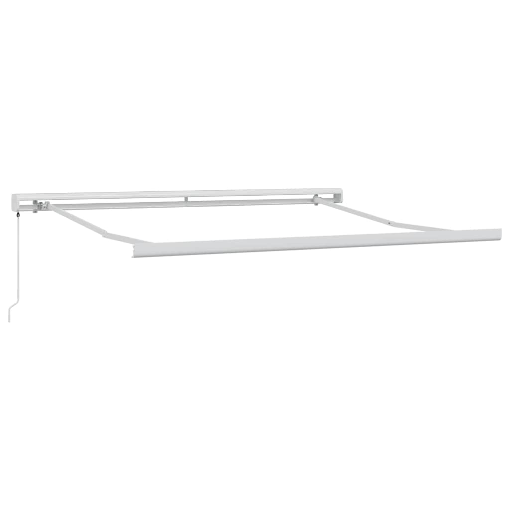 Tendone manuale 3 x 2,5 m Marrone 100% Poliestere