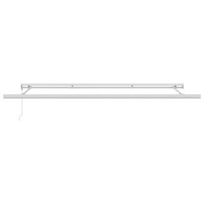 Tenda Sole Retrattile Manuale 500x300 cm Marrone | homemem39