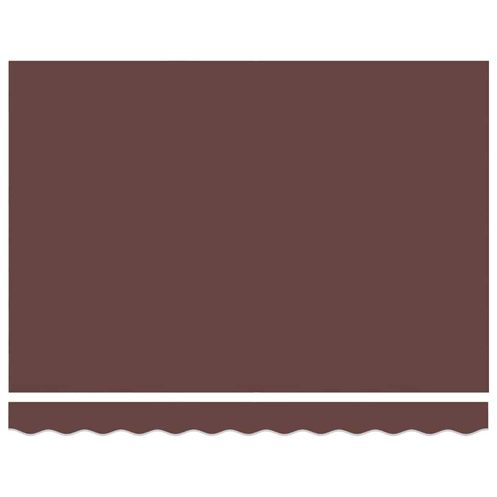 Tenda da Sole Retrattile Automatica Marrone 300x250 cm