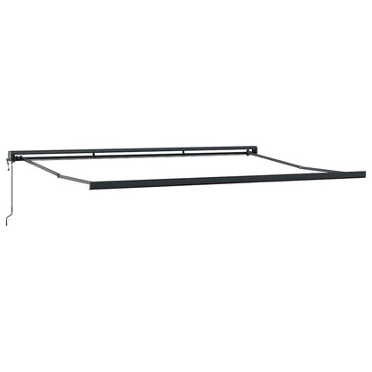 Tenda da Sole Retrattile Automatica Marrone 450x300 cm | homemem39