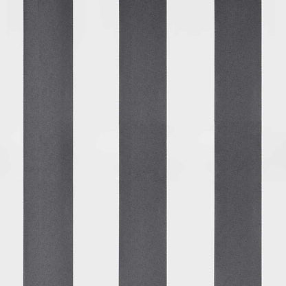 Tenda Retrattile Antracite e Bianca 3,5x2,5m Tessuto/Alluminio