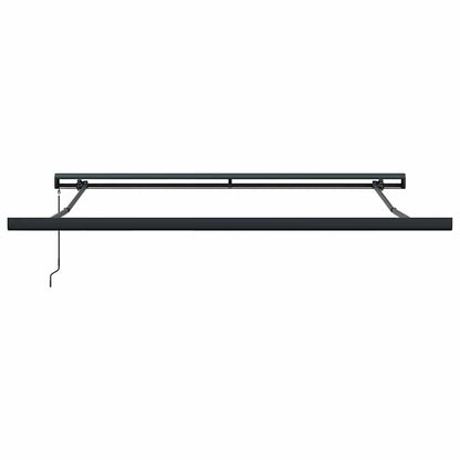 Tenda da Sole Antracite e Bianca 3x2,5 m Tessuto e Alluminio | homemem39