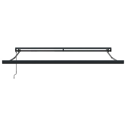 Tenda da Sole Antracite e Bianca 3x2,5 m Tessuto e Alluminio | homemem39