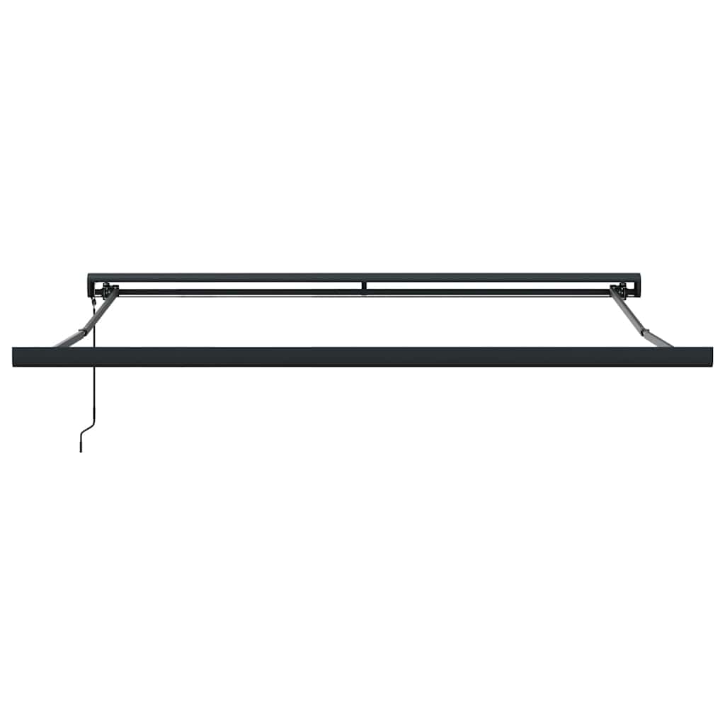 Tenda da Sole Antracite e Bianca 3x2,5 m Tessuto e Alluminio | homemem39