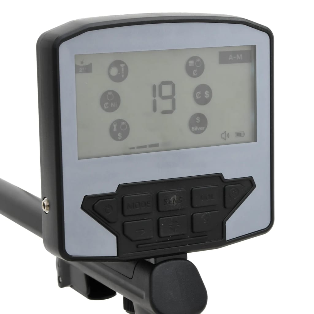 Metal Detector con Regolazione Automatica 18 cm con Pinpoint | homemem39
