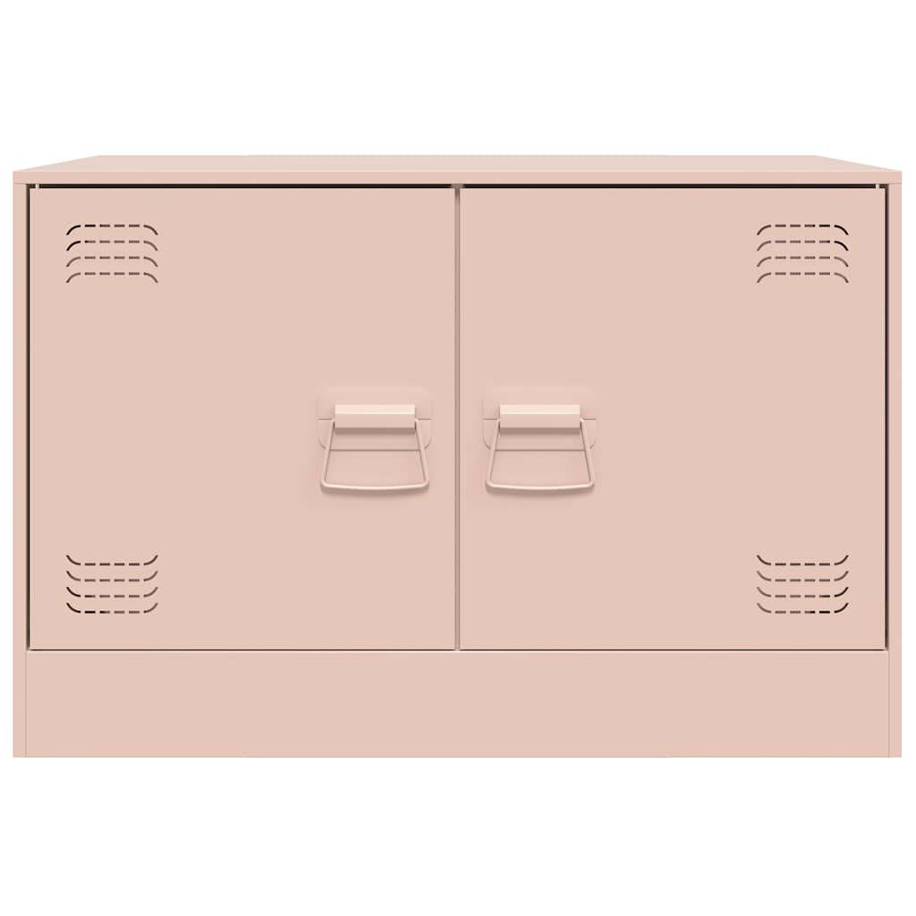 Mobile TV Rosso 67x39x44 cm in Acciaio | homemem39