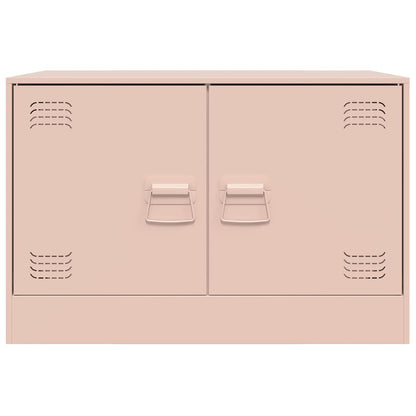 Mobile TV Rosso 67x39x44 cm in Acciaio | homemem39