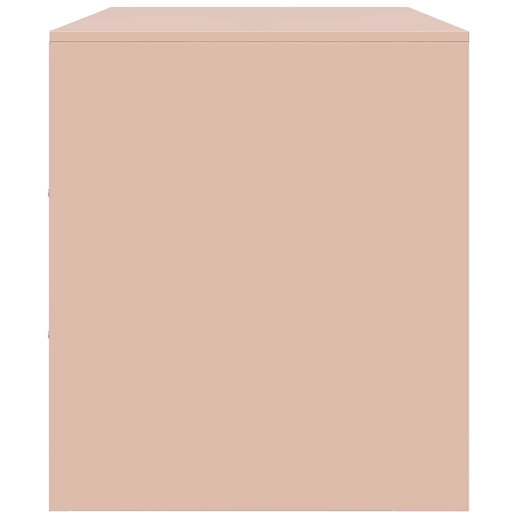 Mobile TV Rosso 67x39x44 cm in Acciaio | homemem39