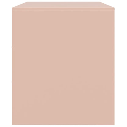 Mobile TV Rosso 67x39x44 cm in Acciaio | homemem39