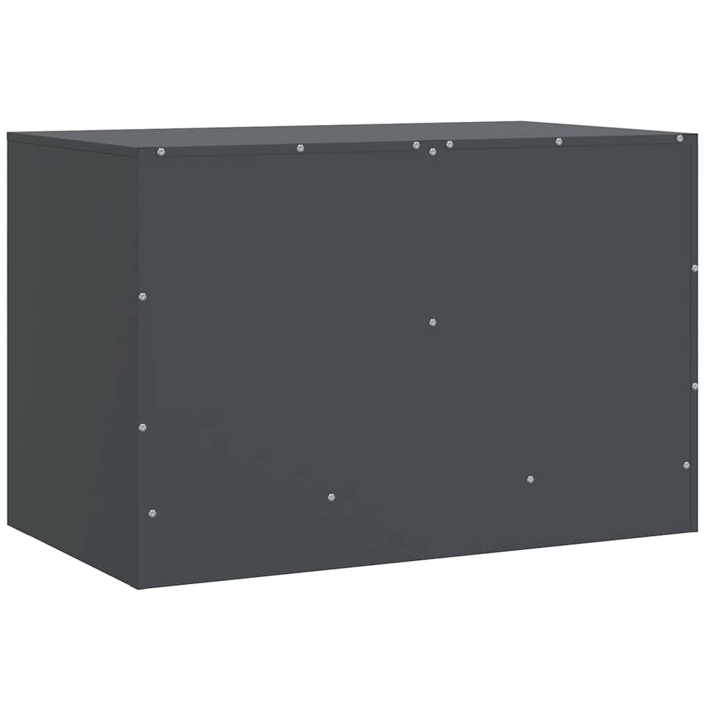 Mobile TV Antracite 67x39x44 cm in Acciaio | homemem39