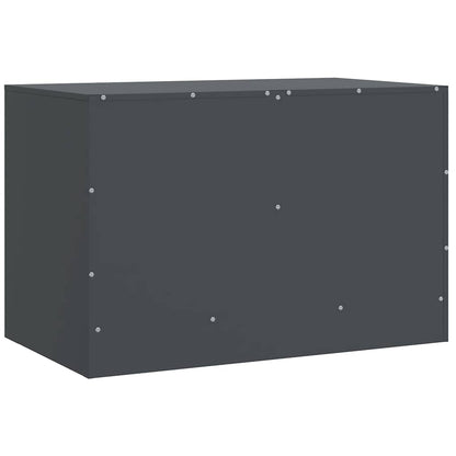 Mobile TV Antracite 67x39x44 cm in Acciaio | homemem39