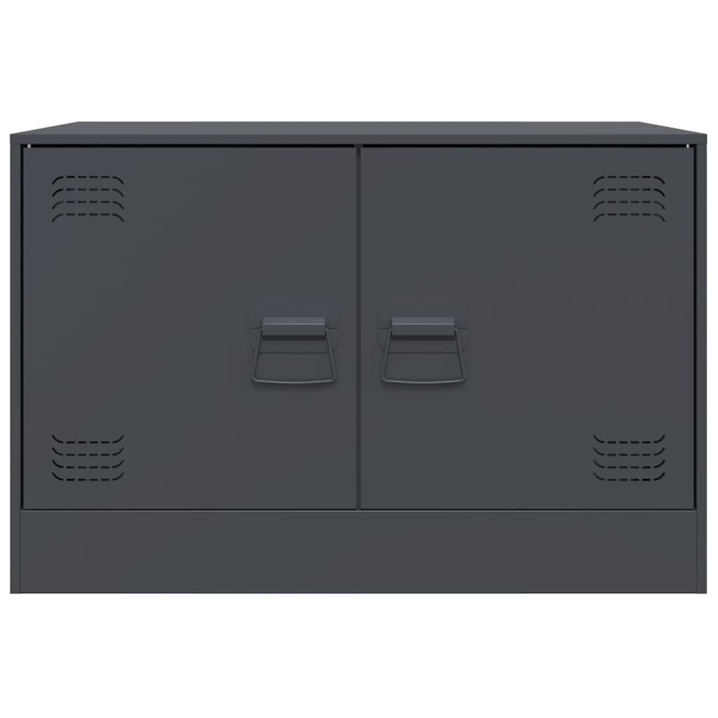 Mobili TV 2 pz Antracite 67x39x44 cm in Acciaio | homemem39