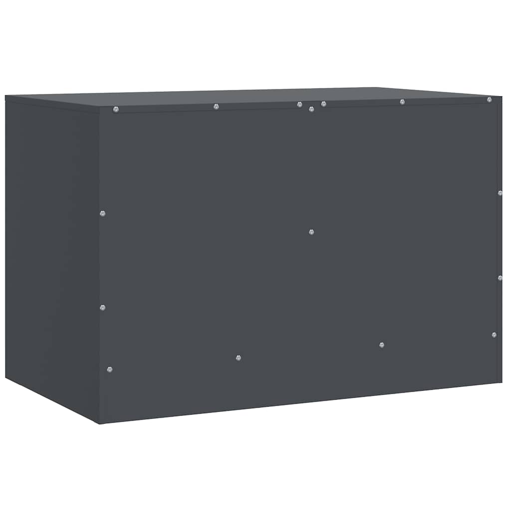 Mobili TV 2 pz Antracite 67x39x44 cm in Acciaio | homemem39