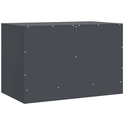 Mobili TV 2 pz Antracite 67x39x44 cm in Acciaio | homemem39