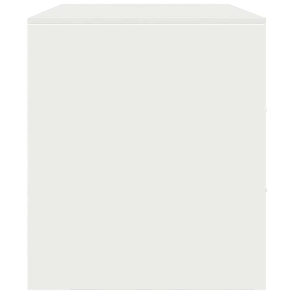 Mobili TV 2 pz Bianchi 67x39x44 cm in Acciaio | homemem39