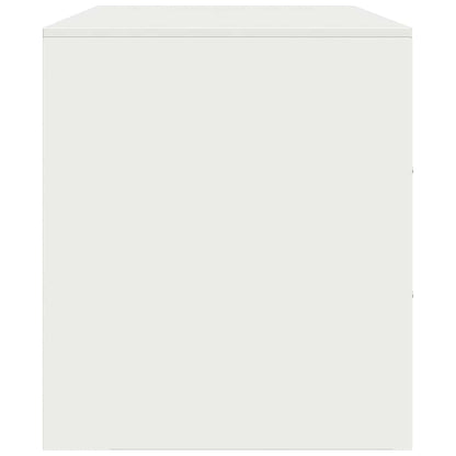 Mobili TV 2 pz Bianchi 67x39x44 cm in Acciaio | homemem39