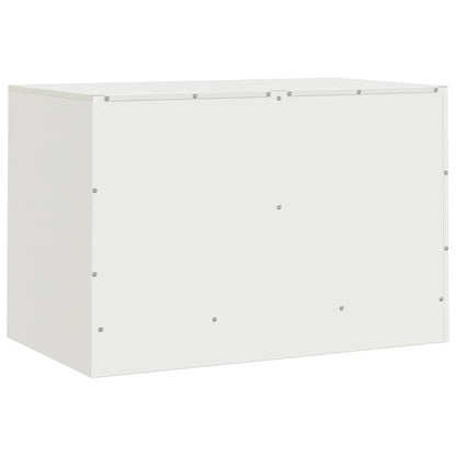 Mobili TV 2 pz Bianchi 67x39x44 cm in Acciaio | homemem39