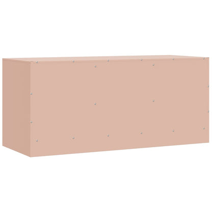 Mobile Porta TV Rosa 99x39x44 cm in Acciaio | homemem39