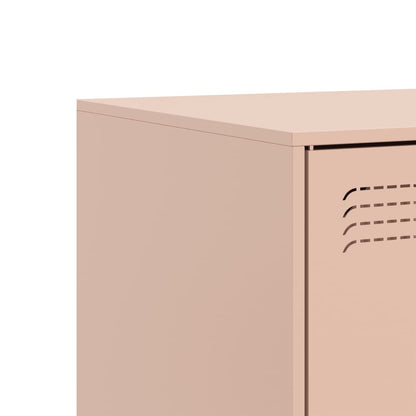 Mobile Porta TV Rosa 99x39x44 cm in Acciaio | homemem39