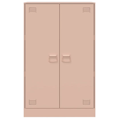 Credenza Rosa 67x39x107 cm in Acciaio - homemem39