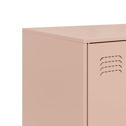 Credenza Rosa 67x39x107 cm in Acciaio - homemem39