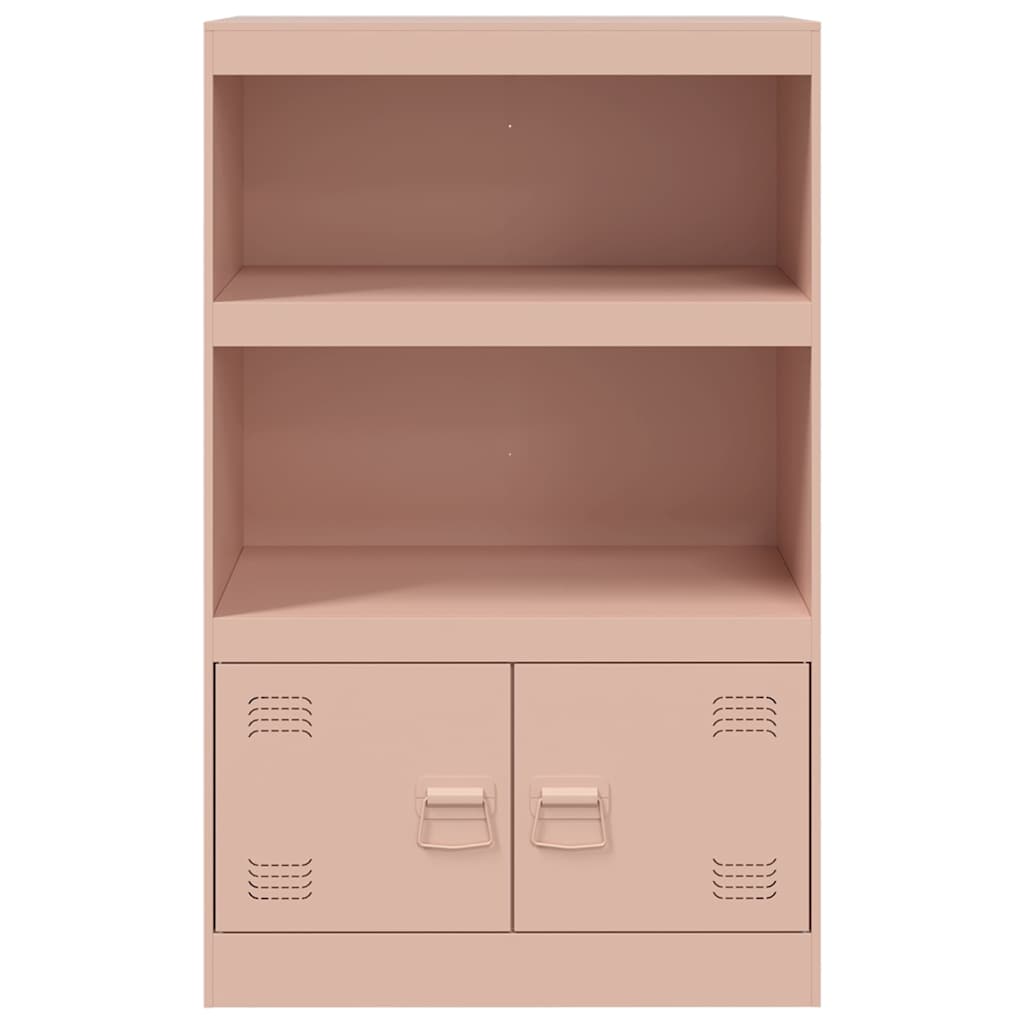 Credenza Rosa 67x39x107 cm in Acciaio - homemem39