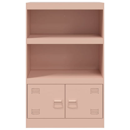 Credenza Rosa 67x39x107 cm in Acciaio - homemem39