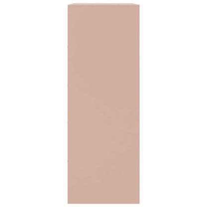 Credenza Rosa 67x39x107 cm in Acciaio - homemem39