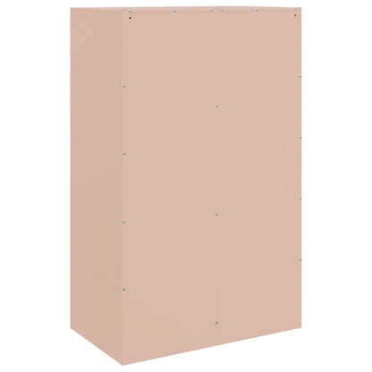 Credenza Rosa 67x39x107 cm in Acciaio - homemem39