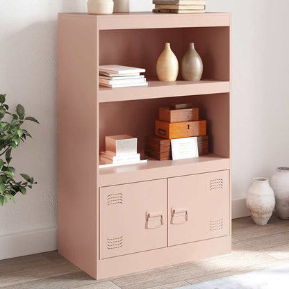 Credenza Rosa 67x39x107 cm in Acciaio - homemem39