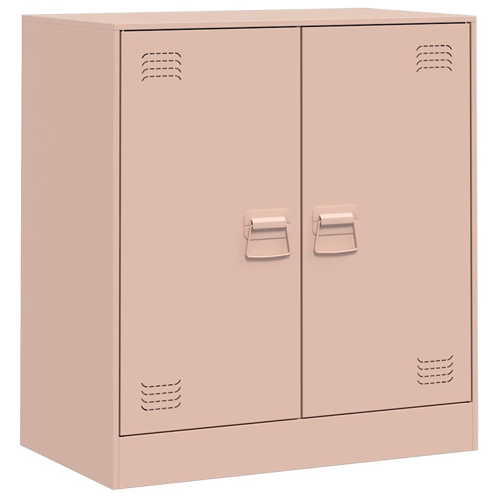 Credenza Rosa 67x39x73 cm in Acciaio - homemem39