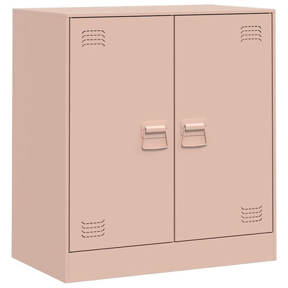 Credenza Rosa 67x39x73 cm in Acciaio - homemem39