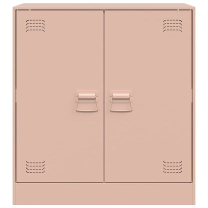 Credenza Rosa 67x39x73 cm in Acciaio - homemem39