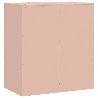 Credenza Rosa 67x39x73 cm in Acciaio - homemem39