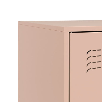 Credenza Rosa 67x39x73 cm in Acciaio - homemem39