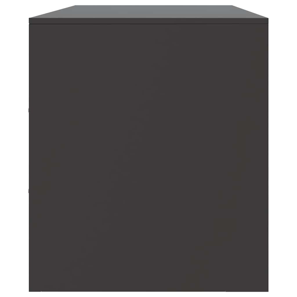Mobile TV Nero 99x39x44 cm in Acciaio | homemem39