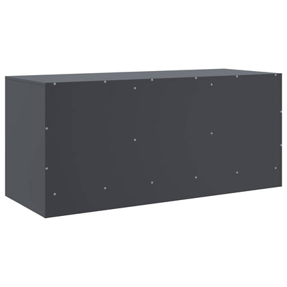 Mobile Porta TV Antracite 99x39x44 cm in Acciaio | homemem39