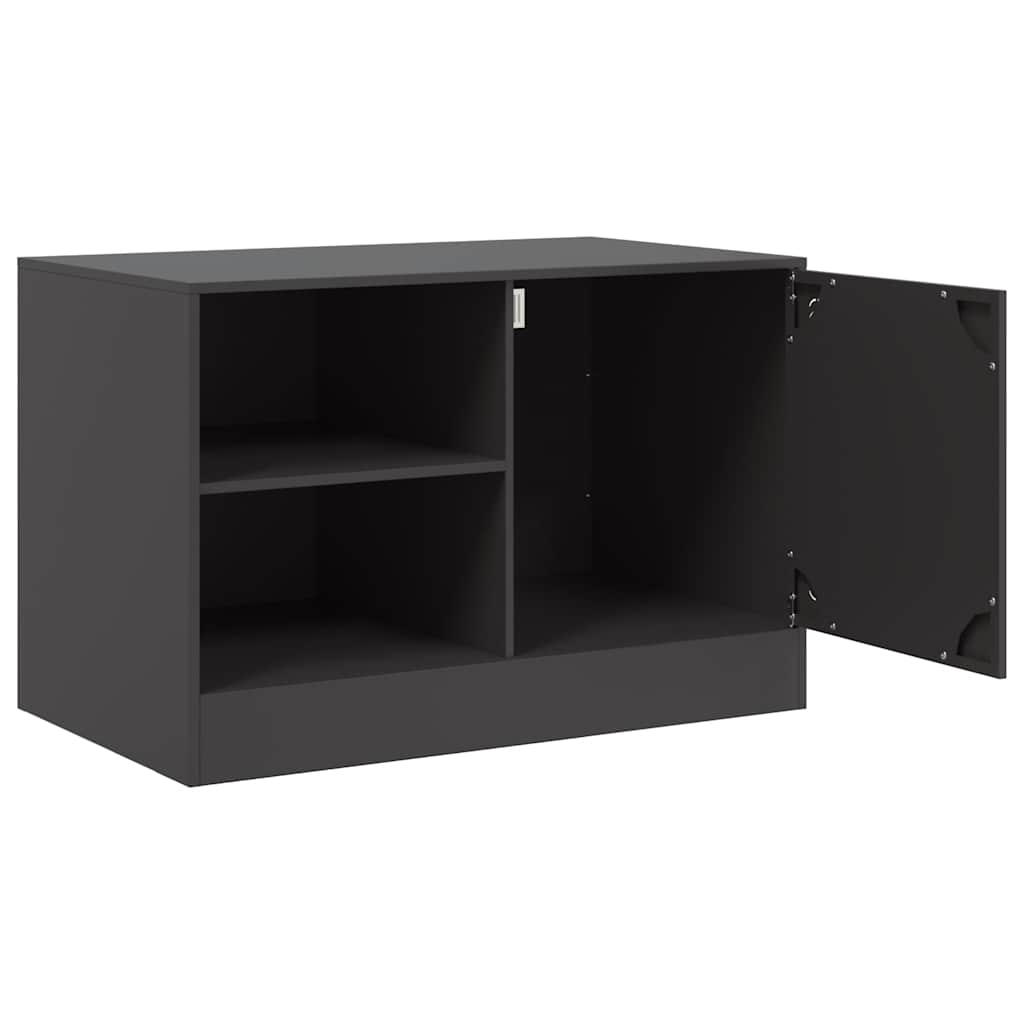 Mobile TV Nero 67x39x44 cm in Acciaio | homemem39