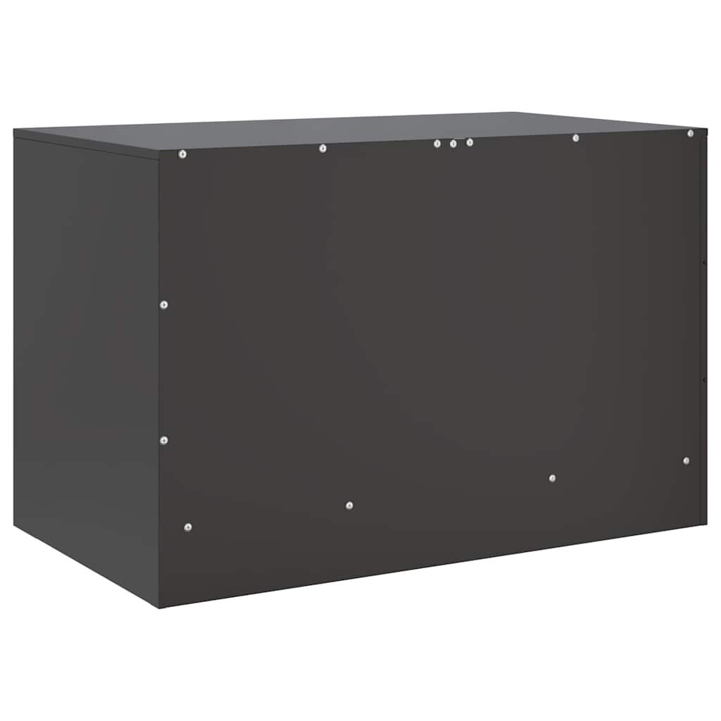 Mobile TV Nero 67x39x44 cm in Acciaio | homemem39