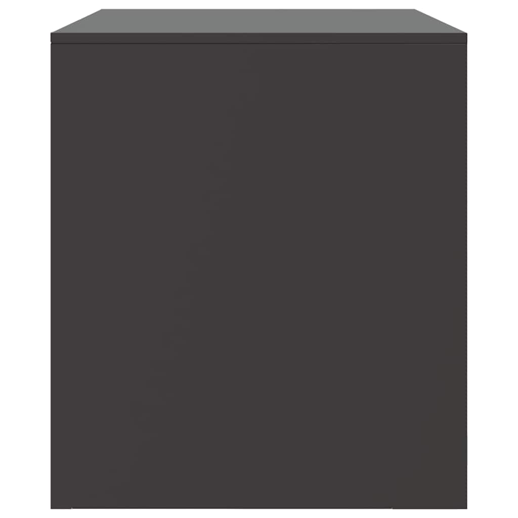 Mobili TV 2 pz Neri 67x39x44 cm in Acciaio - homemem39