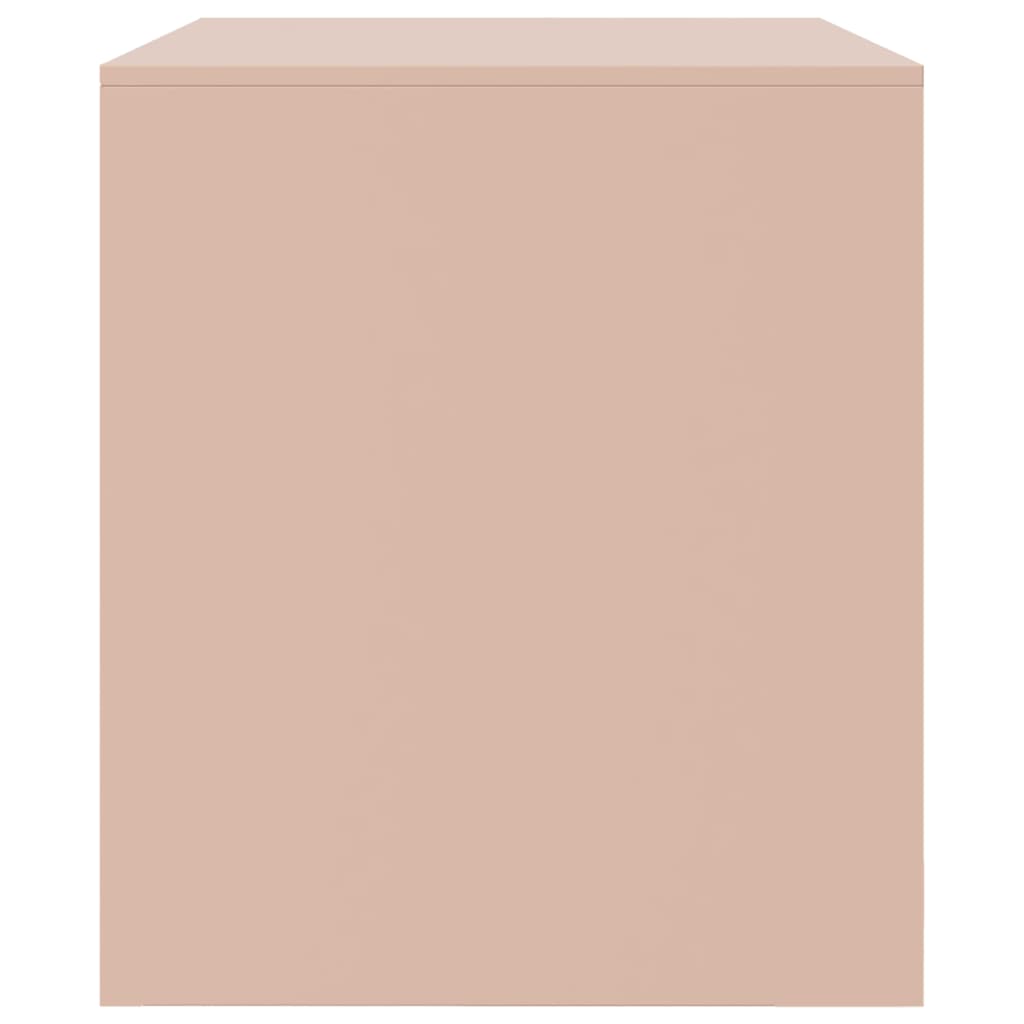 Mobile TV Rosso 67x39x44 cm in Acciaio | homemem39