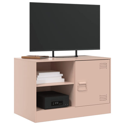 Mobili TV 2 pz Rosso 67x39x44 cm in Acciaio | homemem39